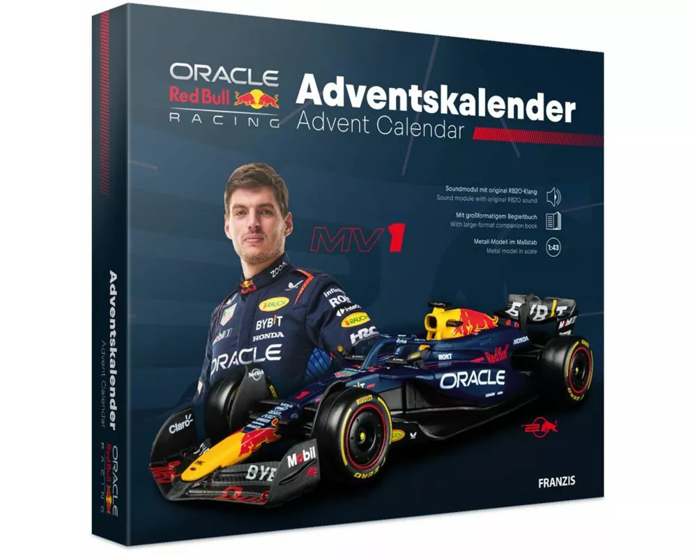 FRANZIS 67245 - Oracle Red Bull Racing Adventskalender 2025