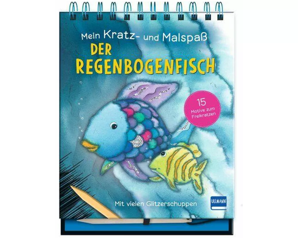 Mein Kratz- und Malspaß - Der Regenbogenfisch