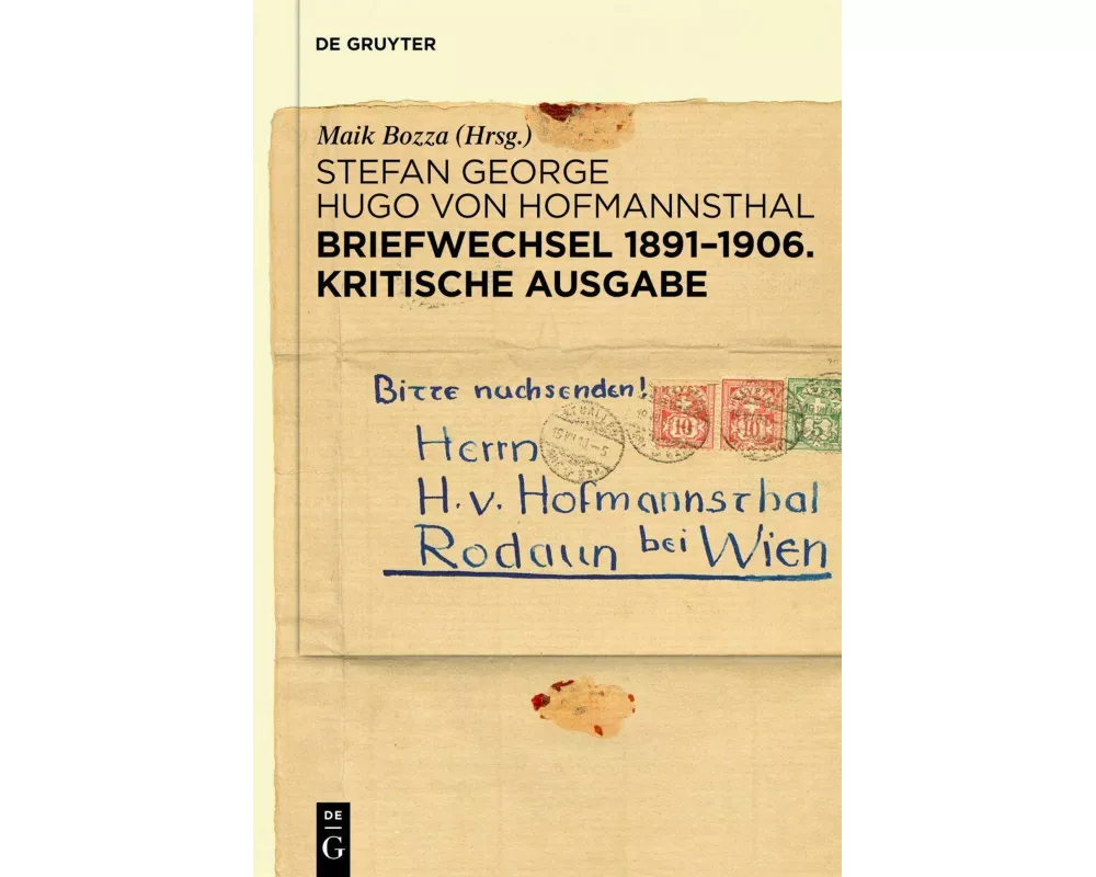 Briefwechsel 1891–1906. Kritische Ausgabe
