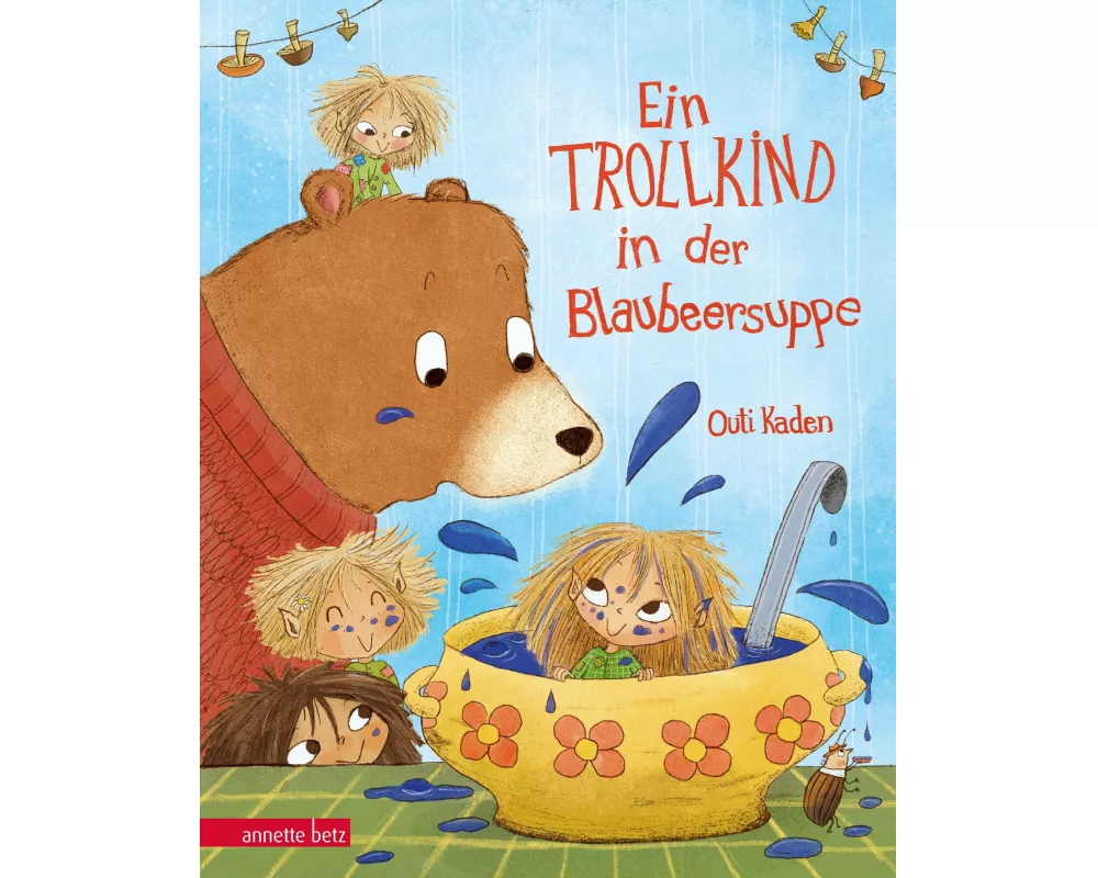 Ein Trollkind in der Blaubeersuppe
