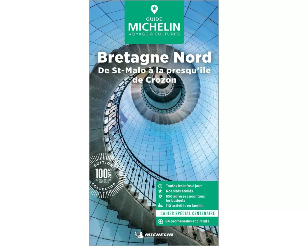 Michelin Le Guide Vert Bretagne Nord
