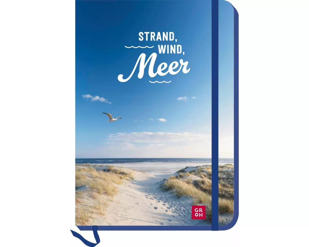 Notizbuch Strand Wind Meer