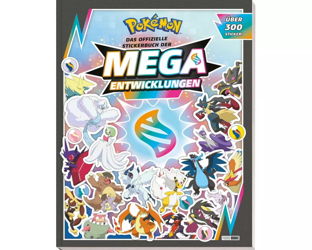 Pokémon: Das offizielle Stickerbuch der Mega-Entwicklungen