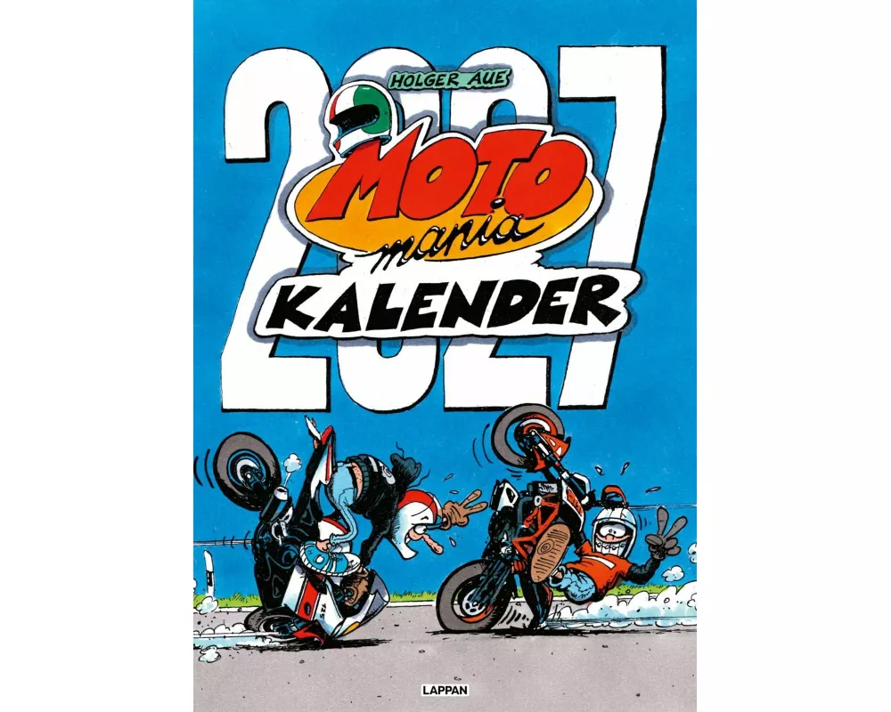 MOTOmania Kalender 2027: Monatskalender im Großformat