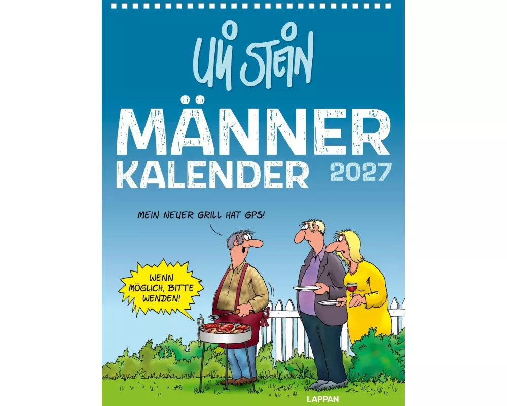 Uli Stein Männer Kalender 2027: Monatskalender für die Wand