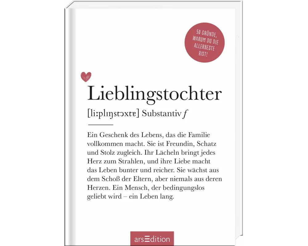 Lieblingstochter (Substantiv, f)