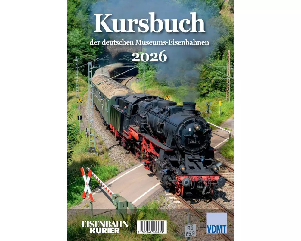 Kursbuch der deutschen Museums-Eisenbahnen - 2026