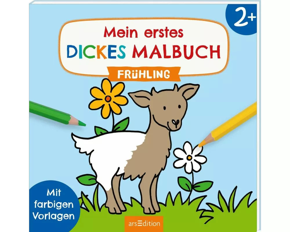 Mein erstes dickes Malbuch ab 2 – Frühling