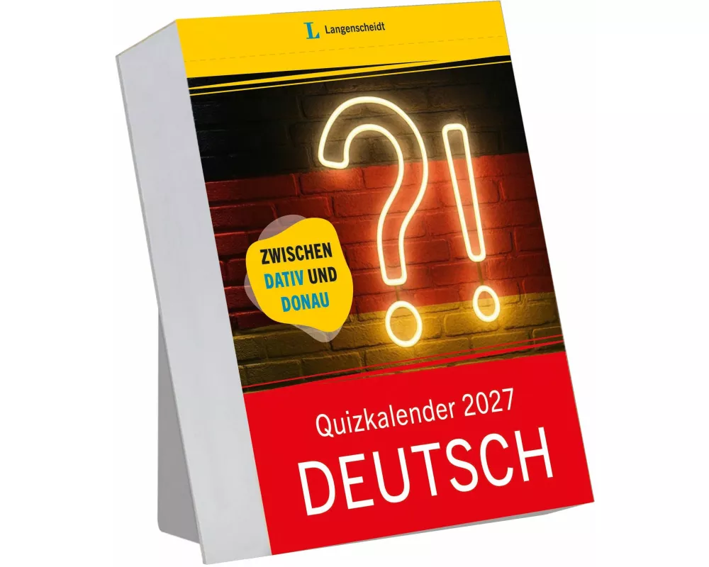 Langenscheidt Quizkalender Deutsch 2027