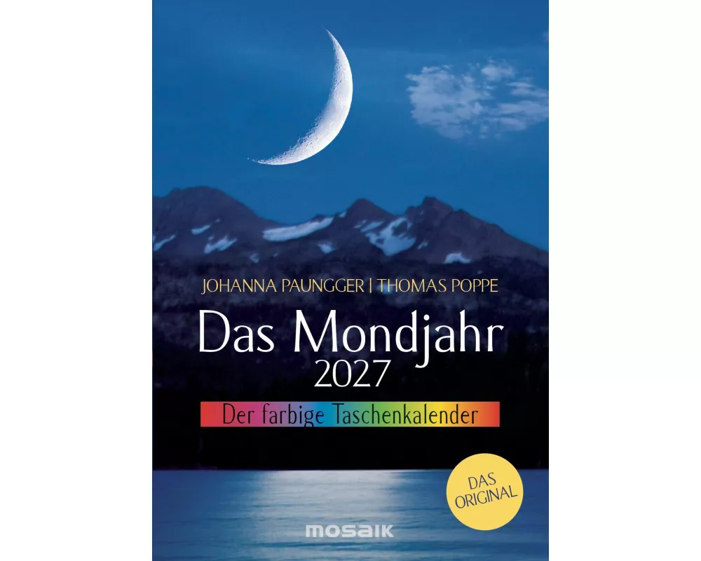 Das Mondjahr 2027 - Der farbige Taschenkalender