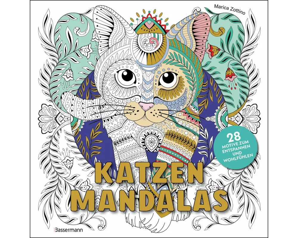 Katzen-Mandalas - 28 Motive zum Entspannen und Wohlfühlen