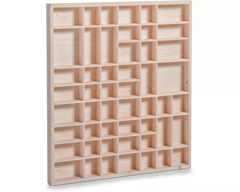 Zeller Present Kiefer 52 x 46 cm, Braun