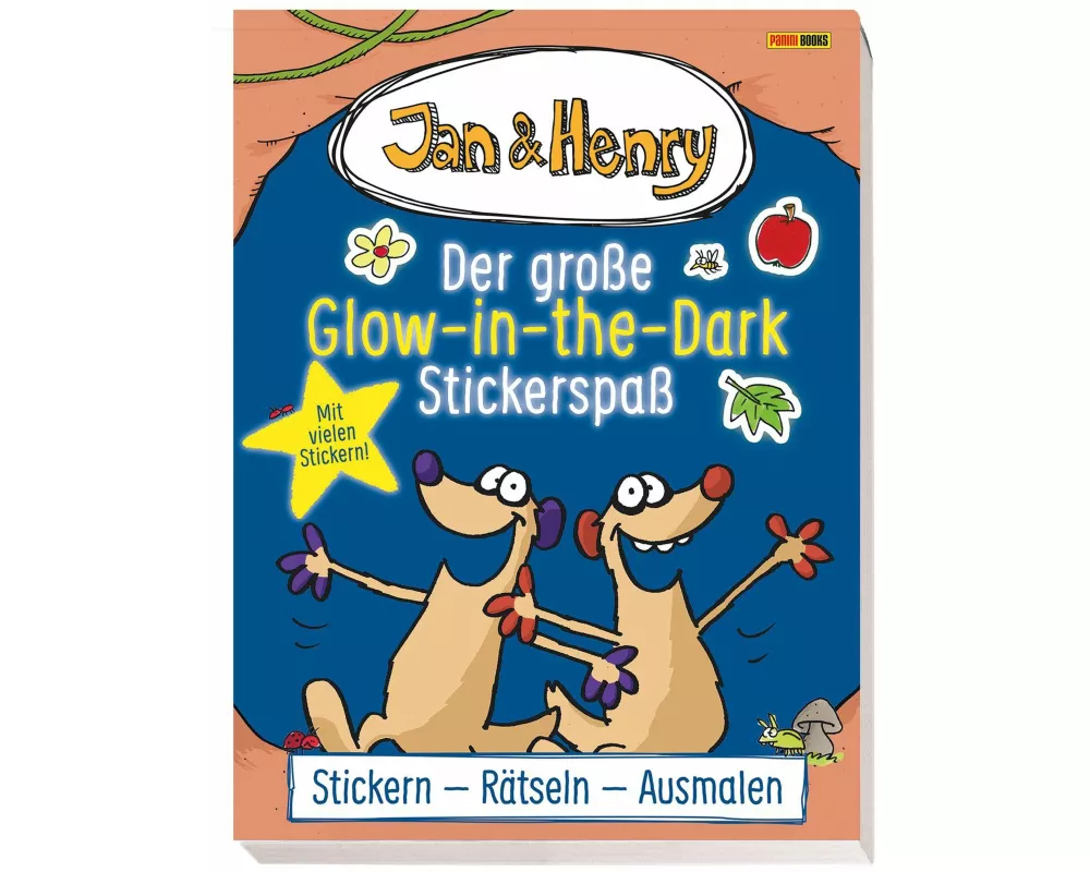 Jan & Henry: Der große Glow-in-the-Dark-Stickerspaß