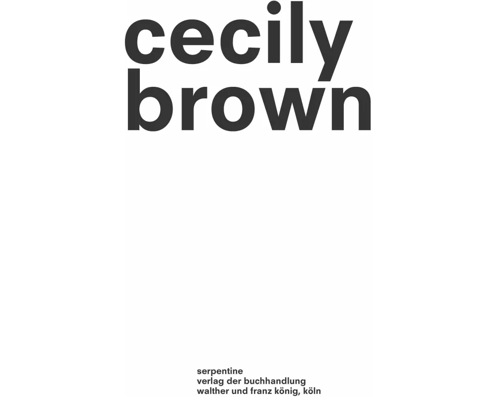 Cecily Brown. Picture Making