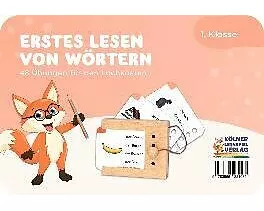 Lochkasten. Erstes Lesen von Wörtern 6-7