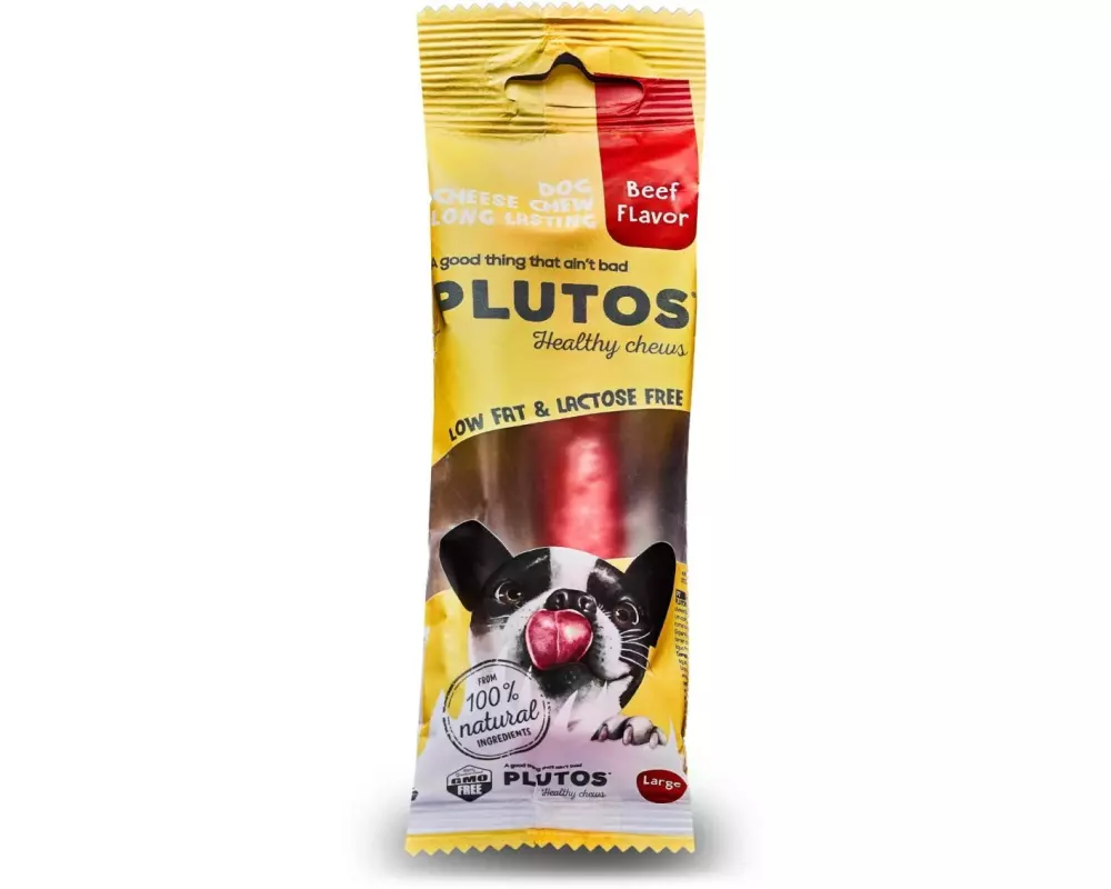 Plutos Kausnack Käse & Rind, L