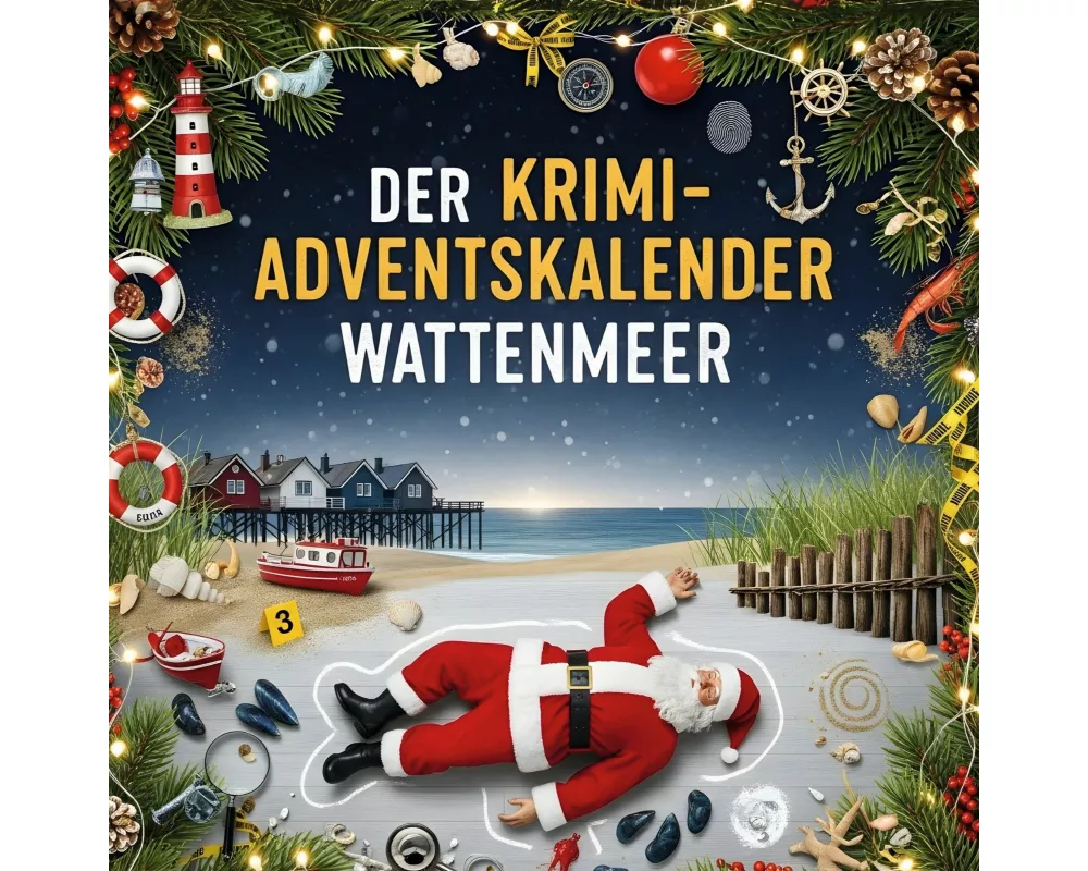 Der Krimi-Adventskalender Wattenmeer