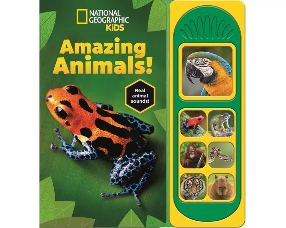 National Geographic Kids: Amazing Animals! Sound Book