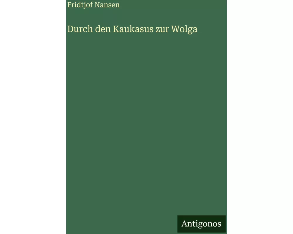 Durch den Kaukasus zur Wolga
