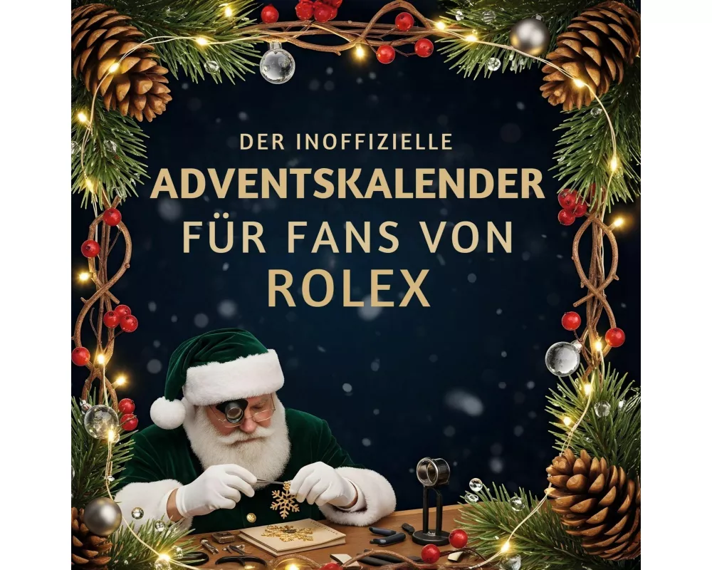 Der inoffizielle Adventskalender für Fans von Rolex