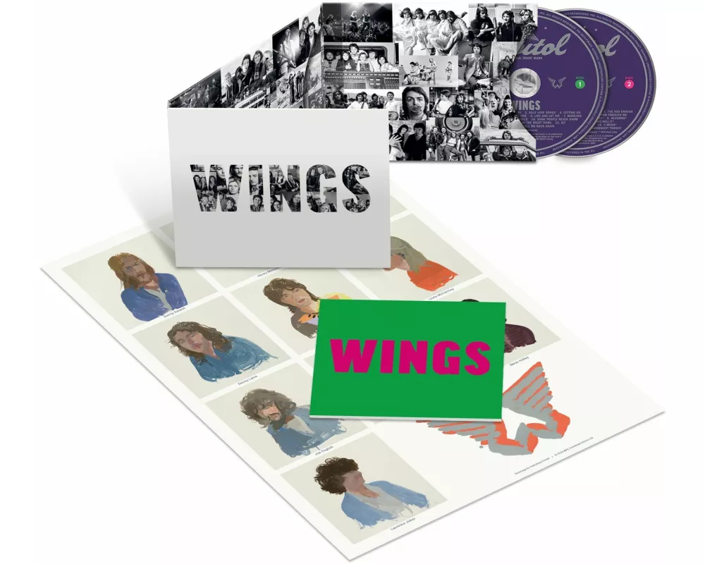 WINGS (Ltd. 2CD,36pg Book,Poster)