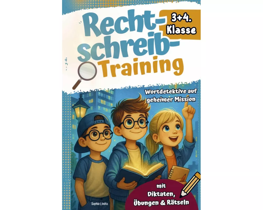 Rechtschreibtraining 3+4. Klasse I Mit 3-Minuten-Abenteuergeschichten -Wortdetektive auf geheimer Mission - Mit Diktaten, Übungen & Rätseln