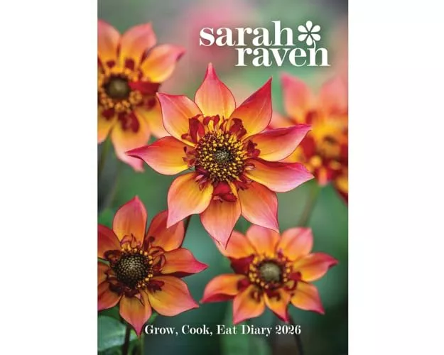 Sarah Ravens Grow Cook Eat Deluxe A5 Diary 2026