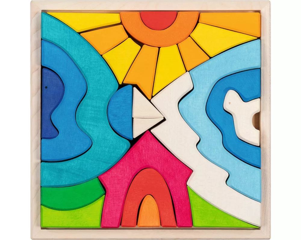 Landschaftspuzzle Kleiner Eisbär