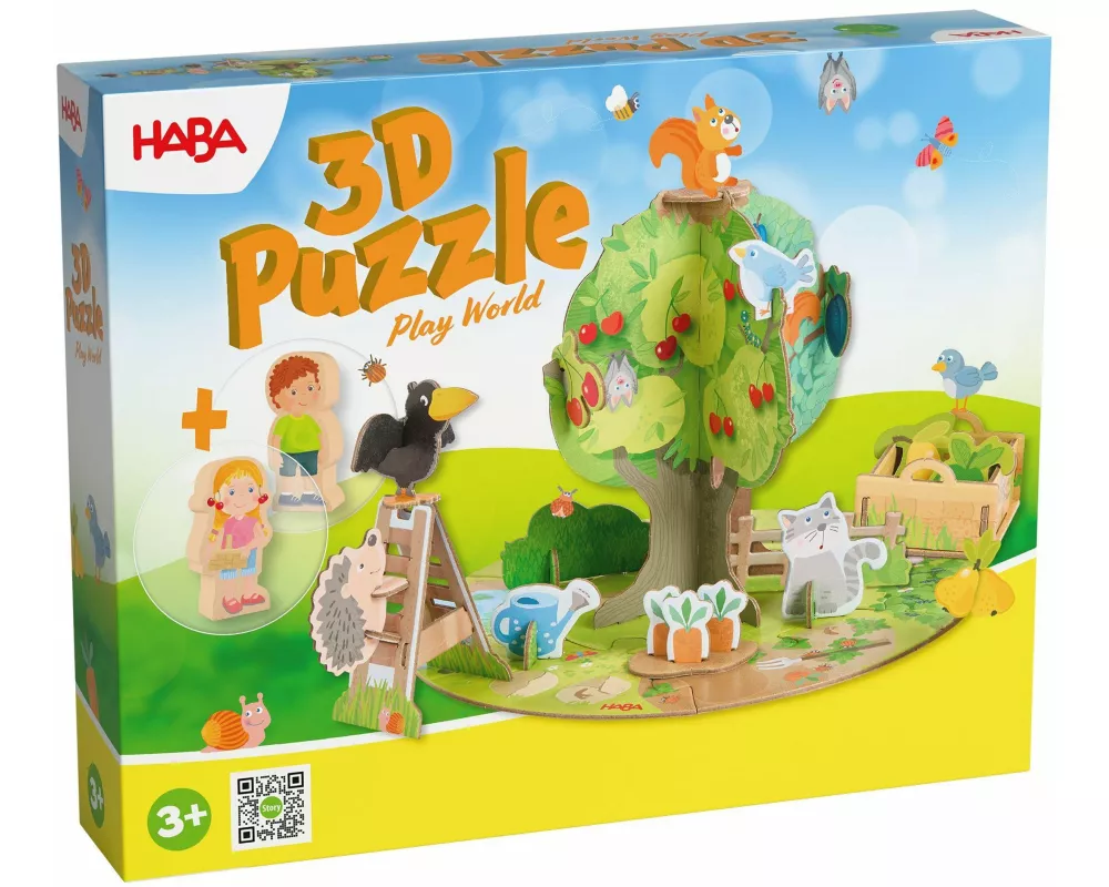3D-Puzzle-Spielwelt Obstgarten