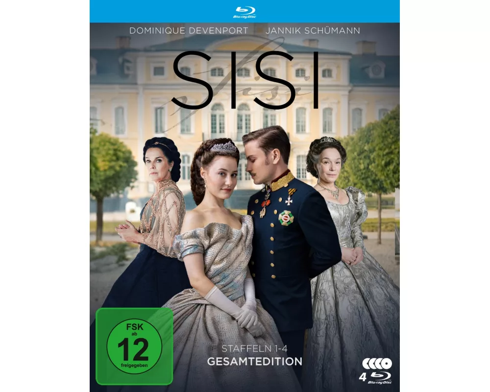 Sisi - Die komplette Serie (Alle 4 Staffeln) (4 Blu-rays)