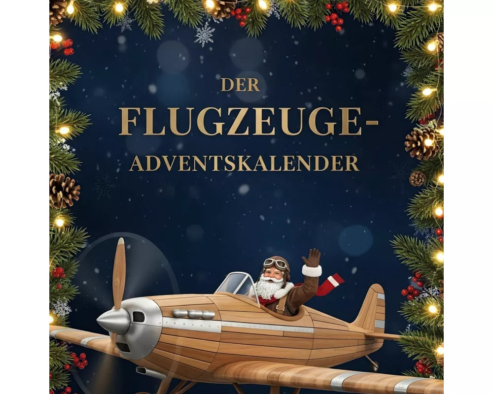 Der Flugzeuge-Adventskalender