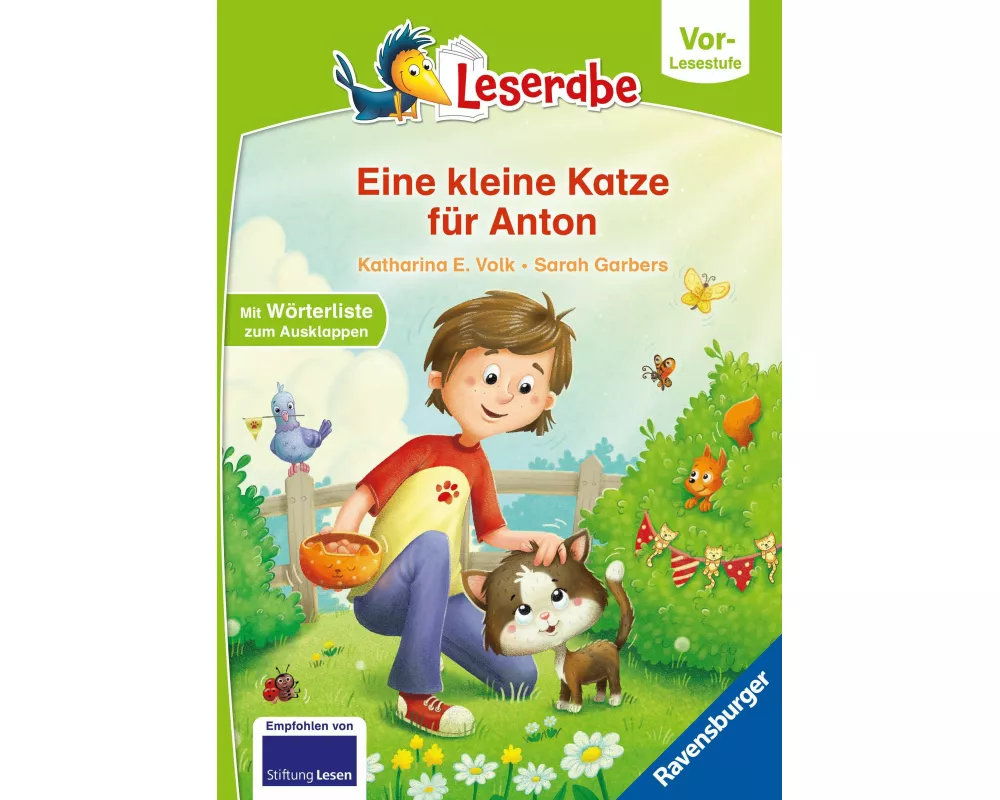 Leserabe Vor-Lesestufe - Eine kleine Katze für Anton