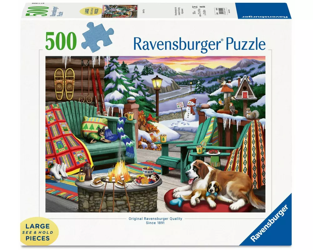Erwachsenenpuzzle 500 Large Pieces - Après-Ski