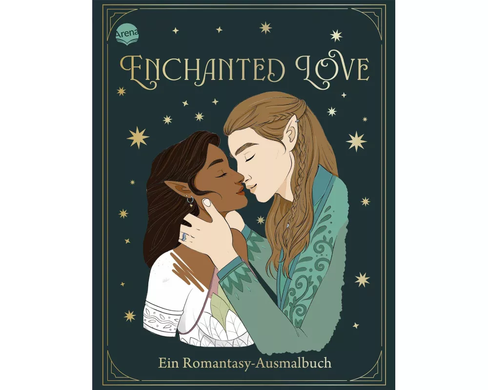 Enchanted Love. Ein Romantasy-Ausmalbuch