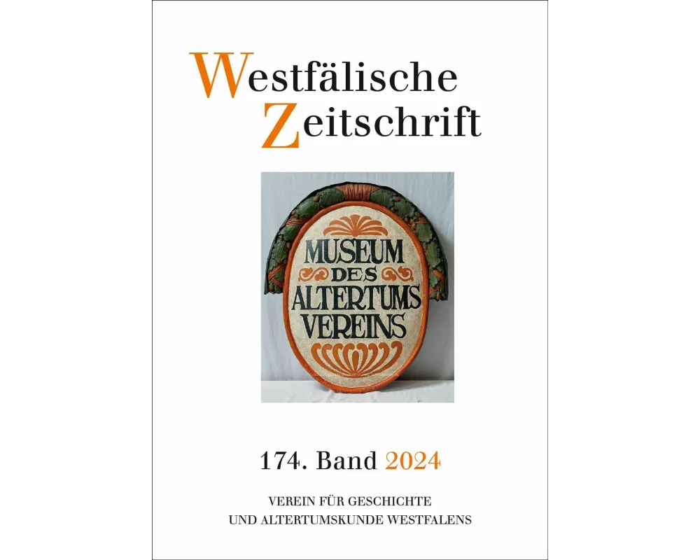 Westfälische Zeitschrift 174. Band 2024