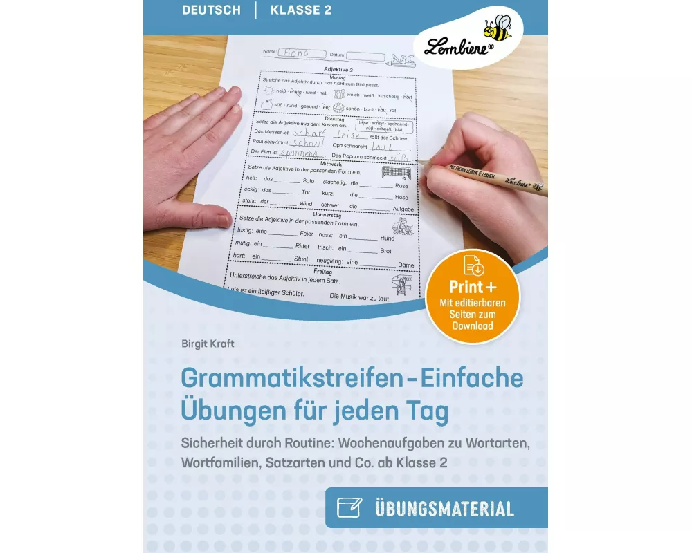 Grammatikstreifen - Einfache Übungen für jeden Tag