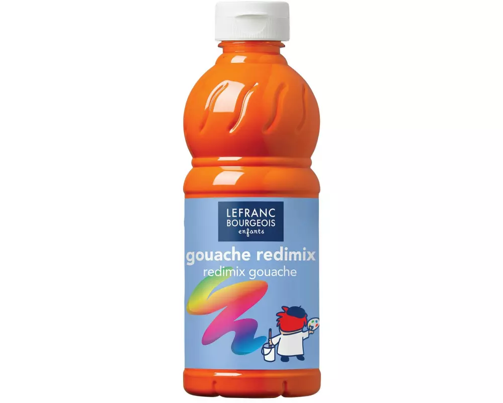 LEFRANC Temperafarben Redimix 500 ml, Orange