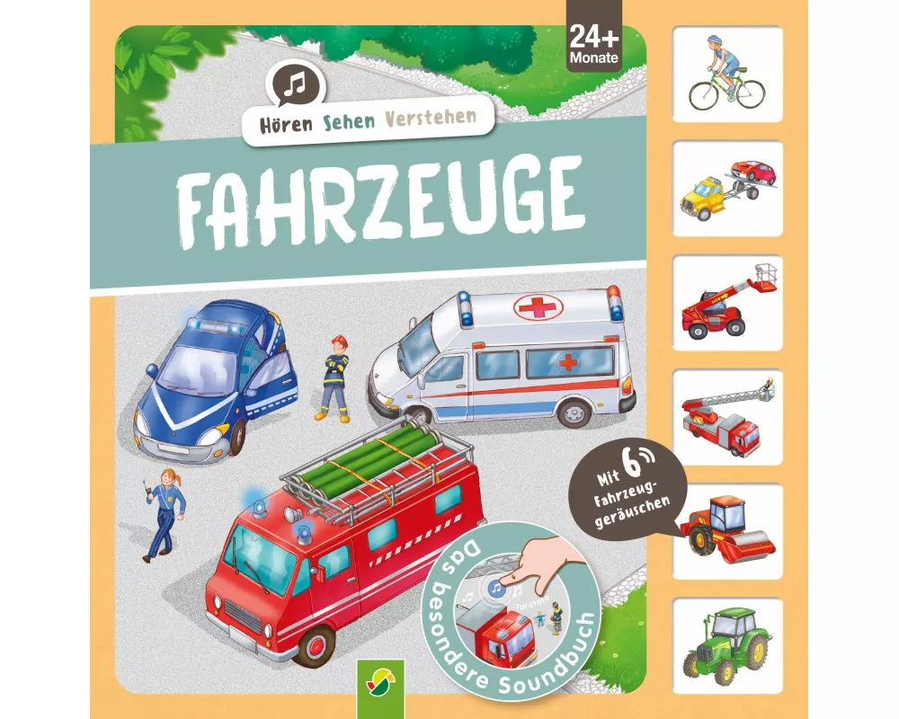 Hören-Sehen-Verstehen Fahrzeuge I Ab 24 Monaten