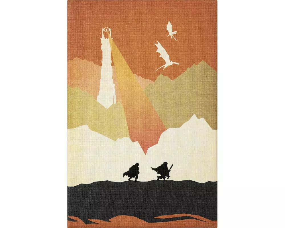 Moleskine Der Herr der Ringe Notizbuch Frodo Sam limitierte Ausgabe, L/A5, liniert, fester Einband, mit Box
