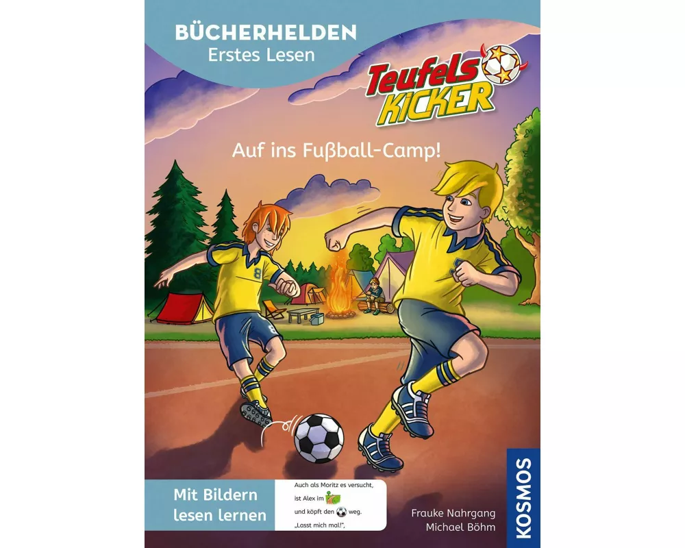 Teufelskicker, Bücherhelden Erstes Lesen, Auf ins Fußball-Camp!