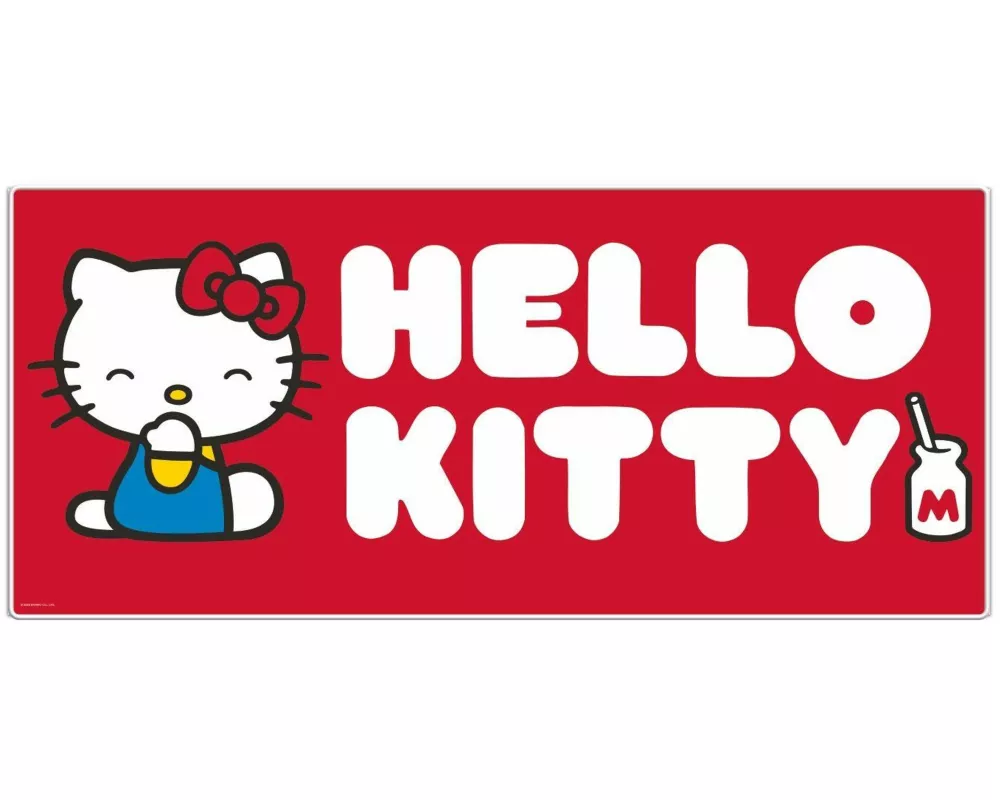 Hello Kitty (milk) Desk Mat