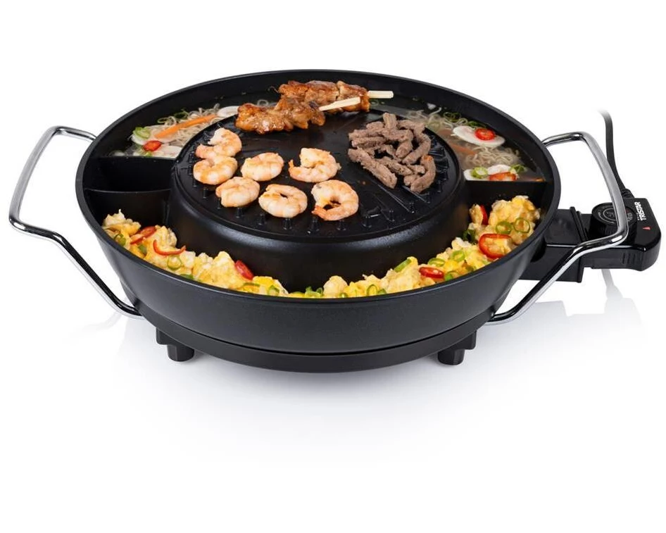 Tristar Koreanischer Hot Pot Grill mit Fonduefunktion 10 Teile