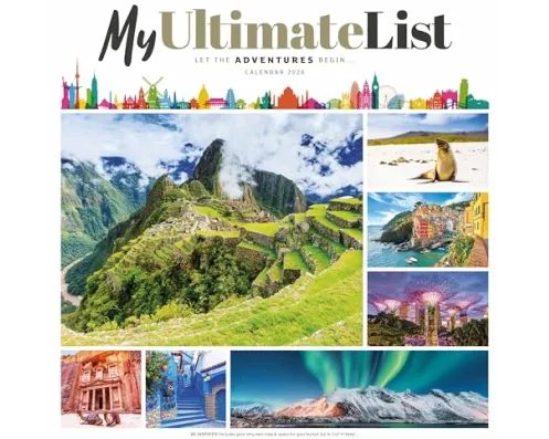 My Ultimate List Square Wall Calendar 20