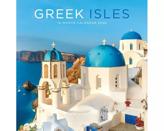 Greek Isles Square Mini Sunday Start Cal