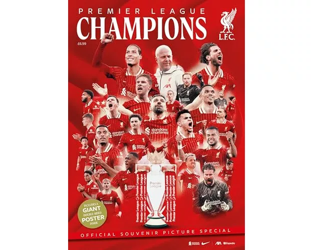Liverpool FC CHAMP20NS - Premier League winners 24/25