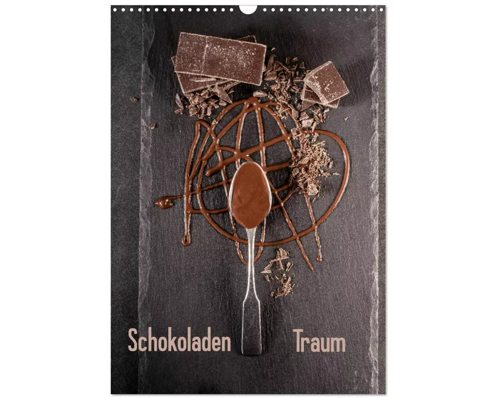 Schokoladen Traum (Wandkalender 2026 DIN A3 hoch), CALVENDO Monatskalender