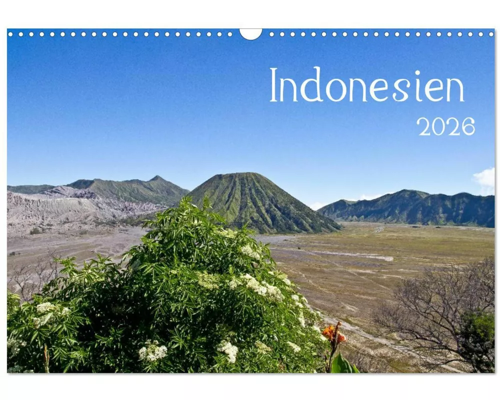 Indonesien (Wandkalender 2026 DIN A3 quer), CALVENDO Monatskalender