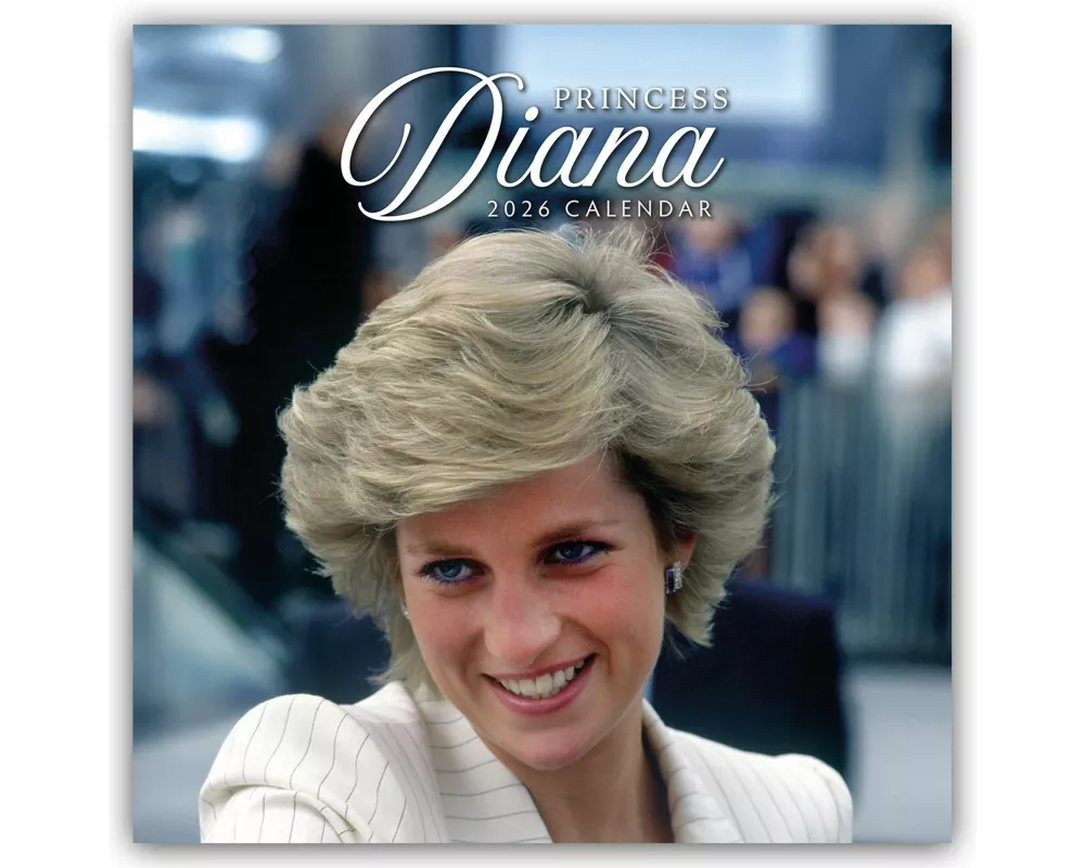 Diana 2026 Square Wall Calendar