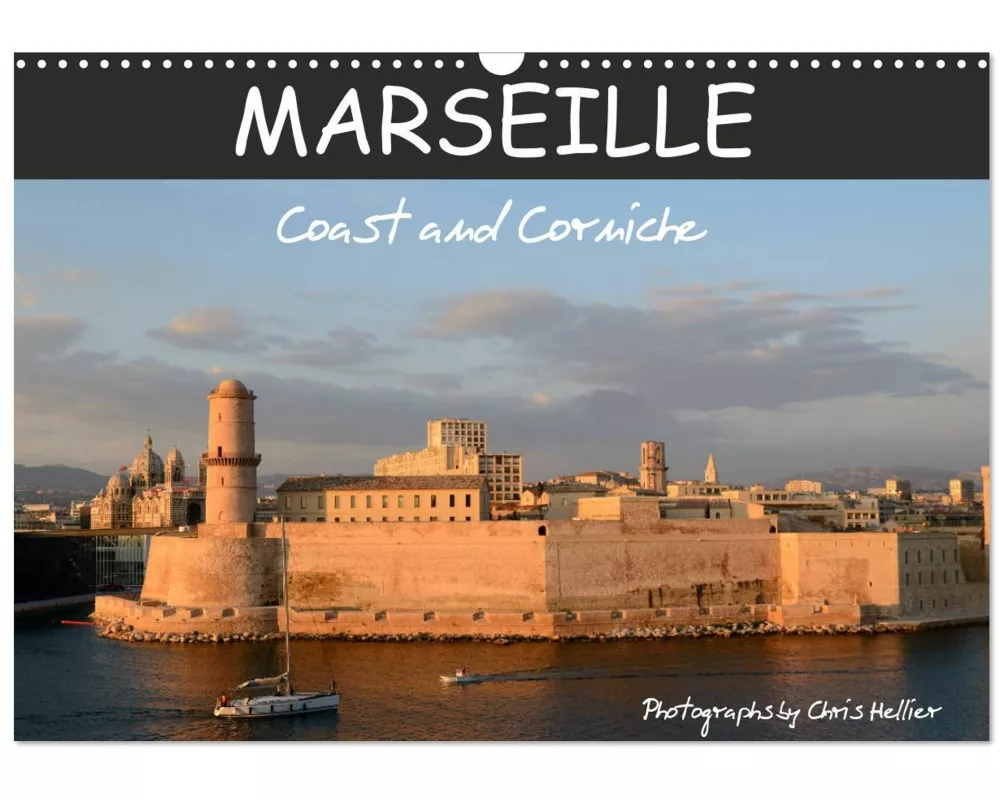 Marseille Coast and Corniche (Wall Calendar 2026 DIN A3 landscape), CALVENDO 12 Month Wall Calendar