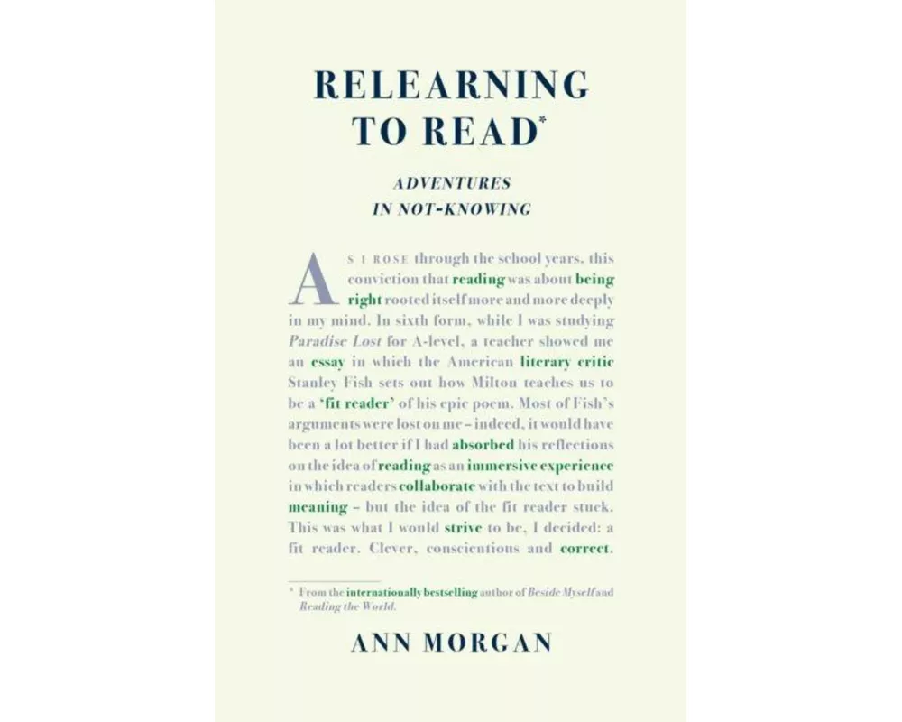 Relearning to Read